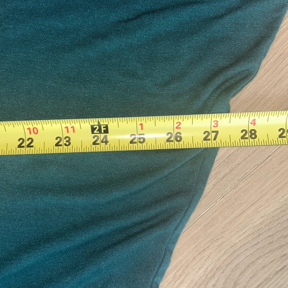 41 Hawthorn Teal Knit Tunic MED Top Dolman Sleeves Made in USA - Picture 7 of 9